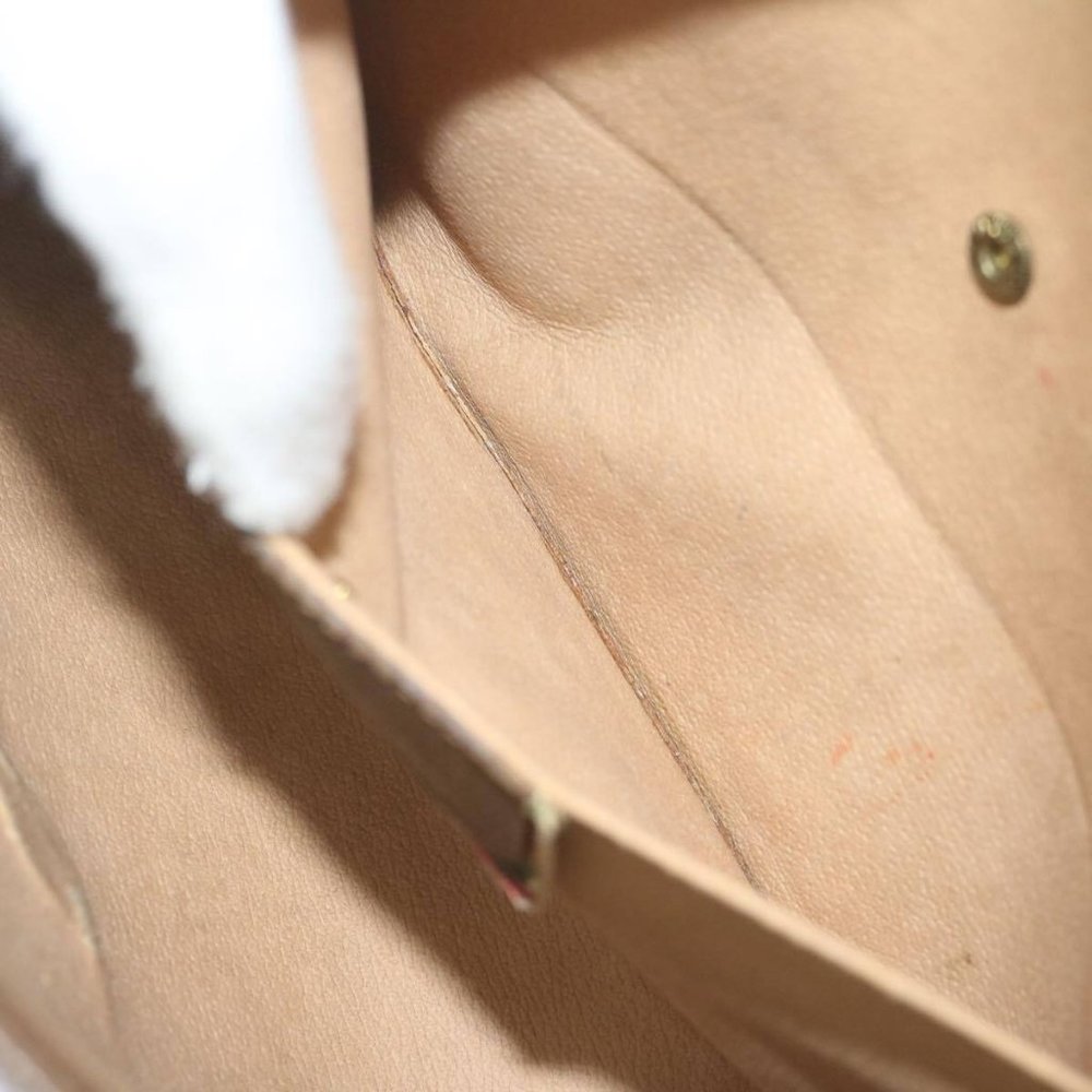 GUCCI GG Supreme Web Sherry Line Clutch Bag Beige Red 89 01 030 Auth - Picture 14 of 16